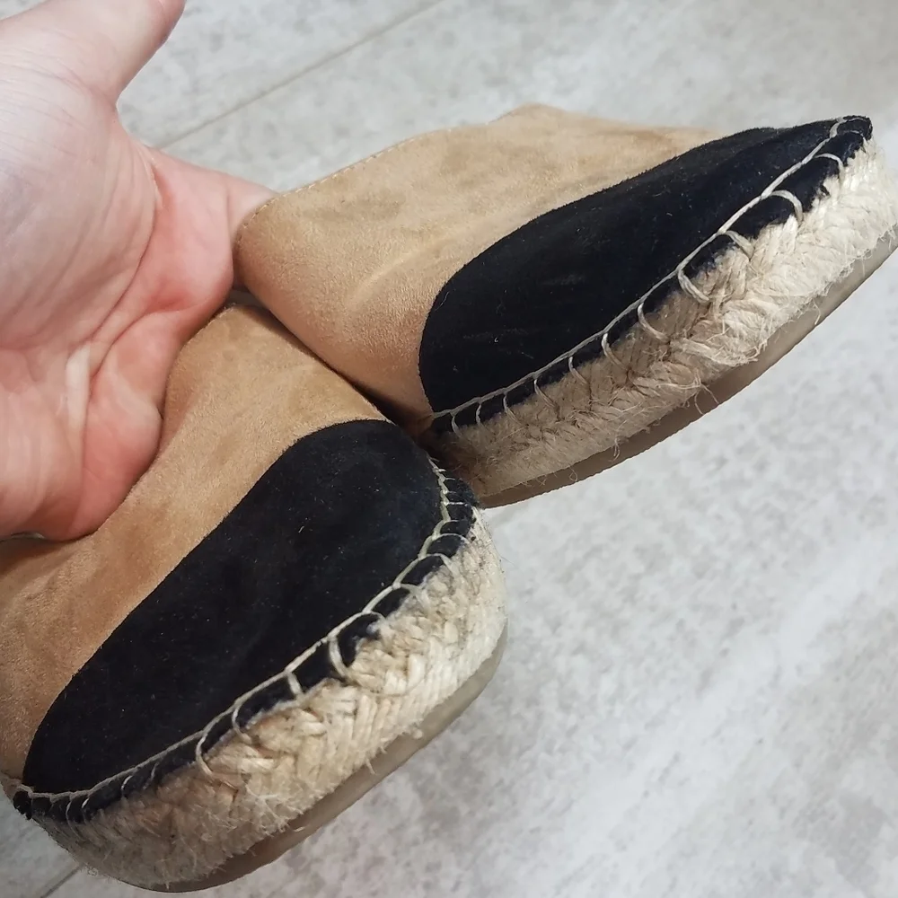 Zara Esparto Espadrille Loafers 40